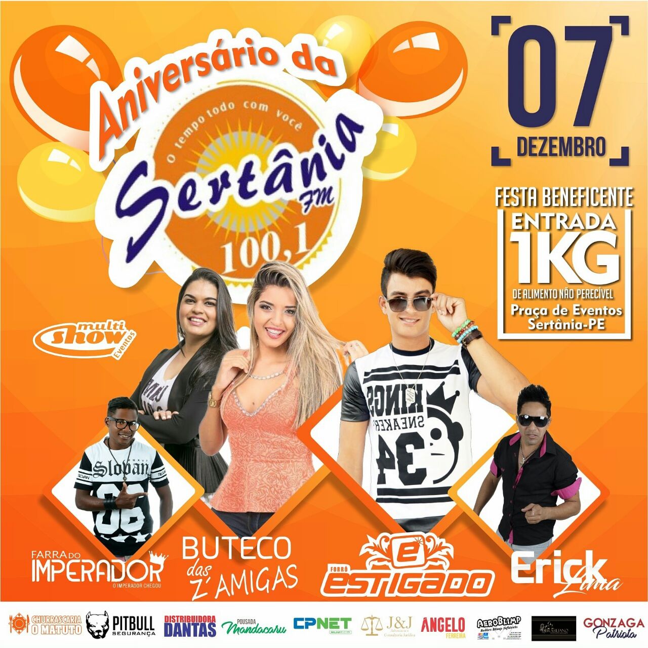 Leia mais sobre o artigo Ação Solidária marca festa de aniversário da Sertânia FM