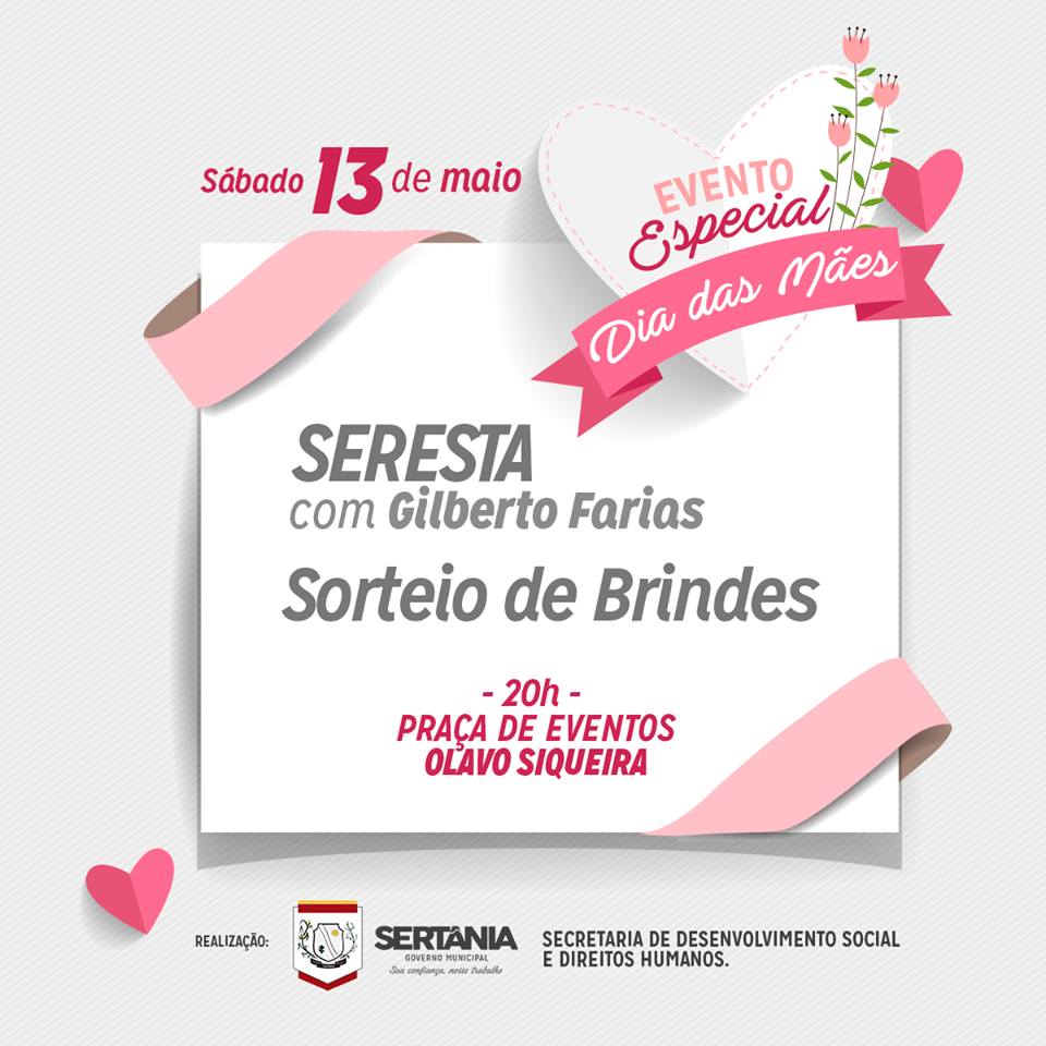 Leia mais sobre o artigo Sertânia realiza Festa das Mães neste sábado
