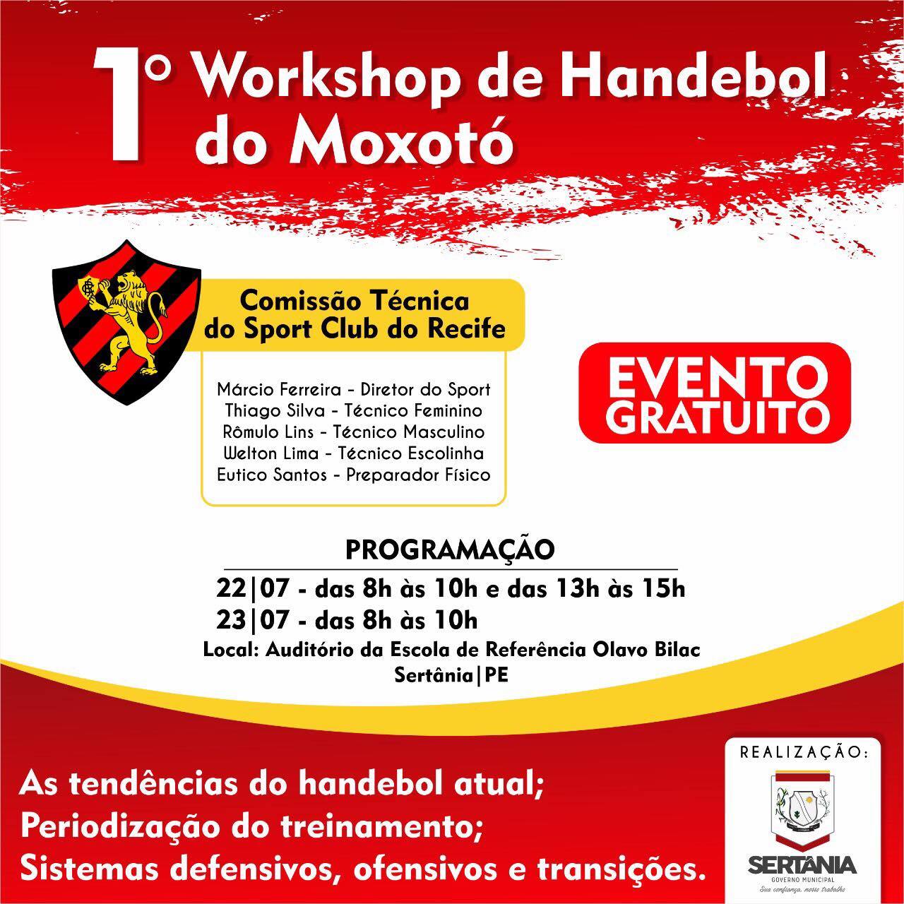 Leia mais sobre o artigo Esportes realiza workshop de Handebol em Sertânia