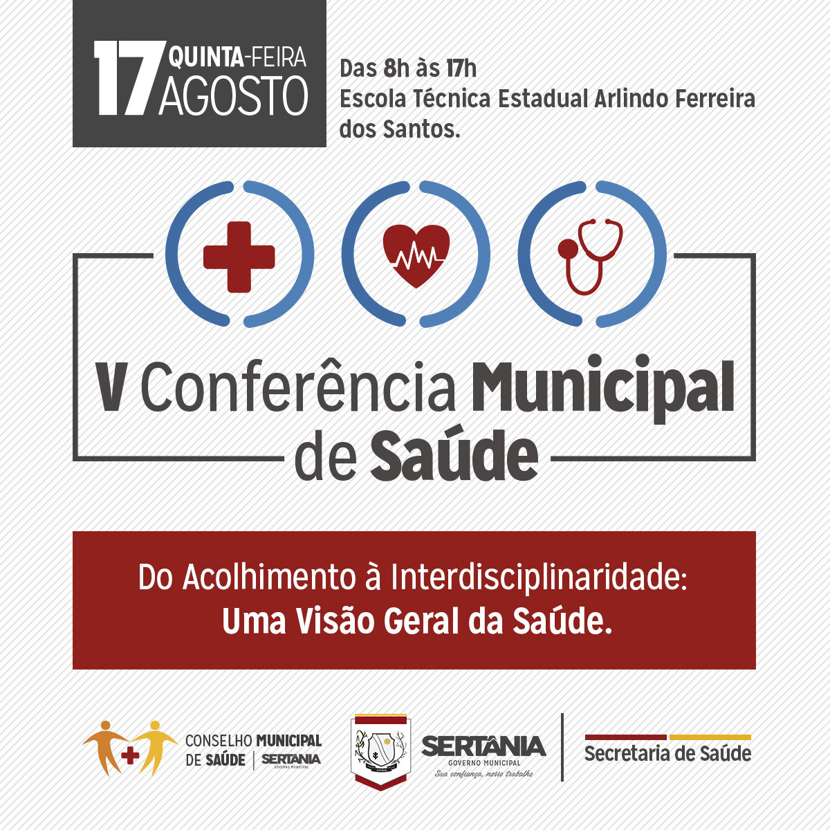 Leia mais sobre o artigo Saúde realiza Conferência nesta quinta, em Sertânia