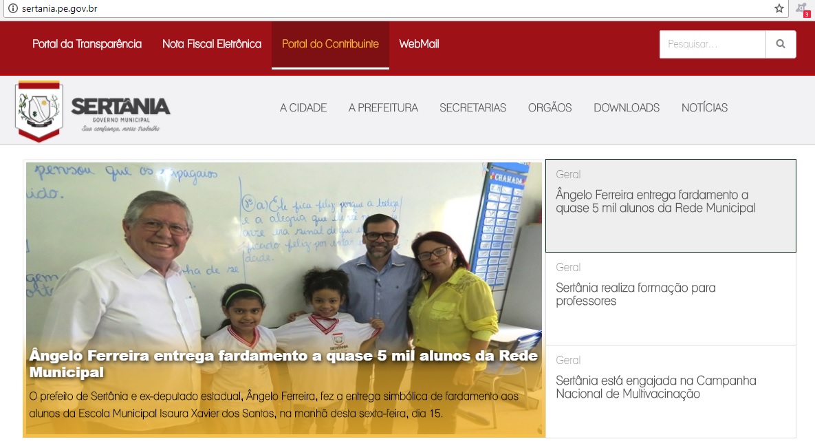 Leia mais sobre o artigo Governo Municipal coloca Portal do Contribuinte no ar