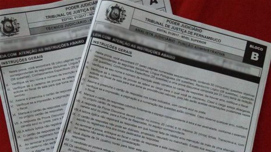 Leia mais sobre o artigo Polícia investiga fraude no concurso do TJPE