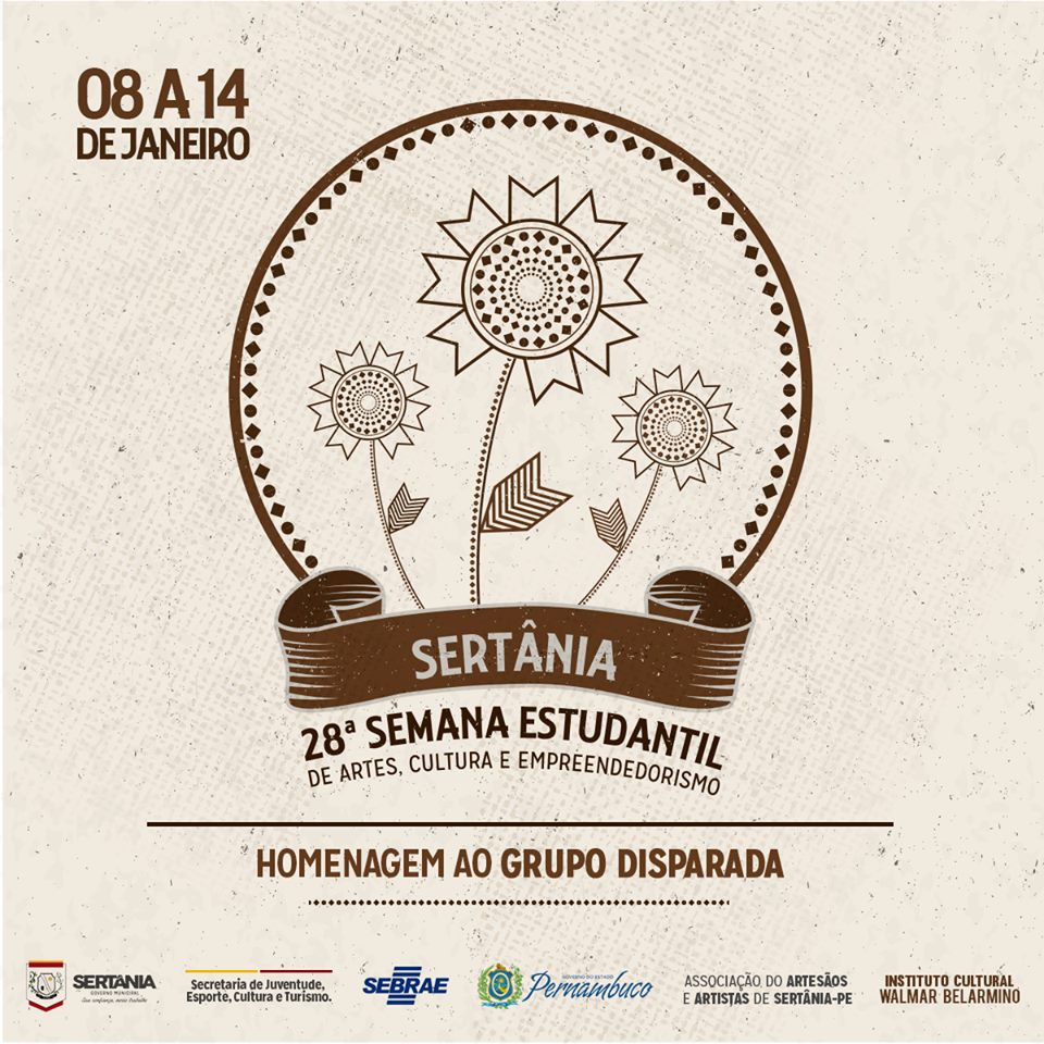 Leia mais sobre o artigo Sertânia: Semana Estudantil de Artes, Cultura e Empreendedorismo começa nesta segunda (08)