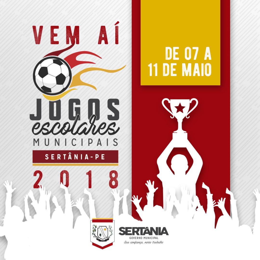 Leia mais sobre o artigo Abertura dos Jogos Escolares de Sertânia acontece nesta segunda (07)