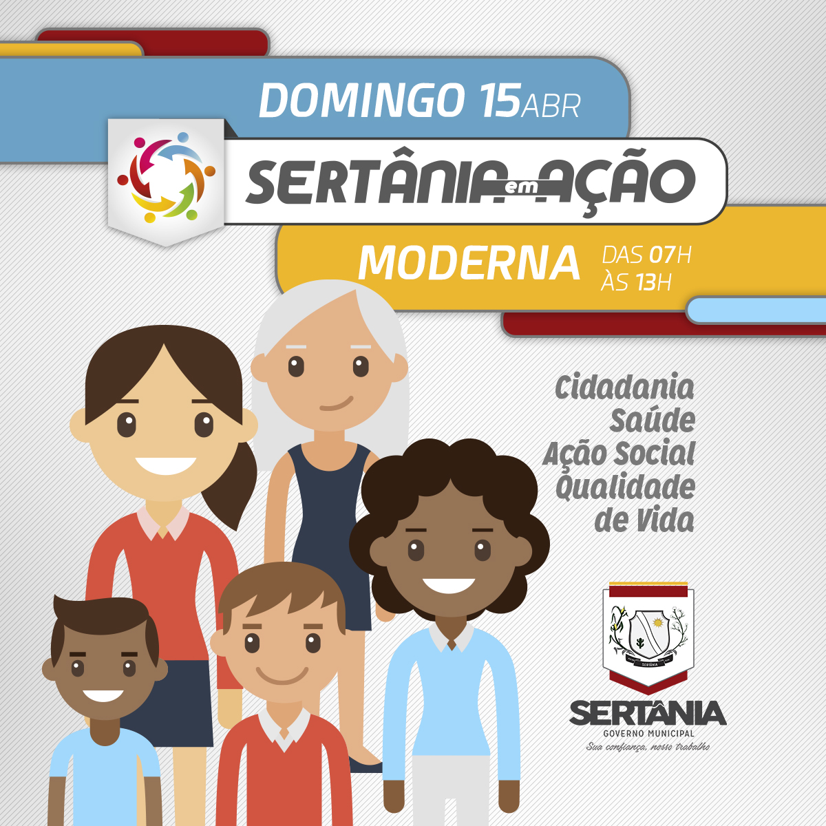 Leia mais sobre o artigo Povoado de Moderna recebe Sertânia em Ação, neste domingo (15)