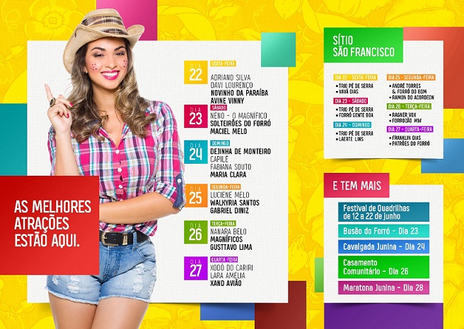 Leia mais sobre o artigo Prefeitura de Monteiro divulga programação do São João