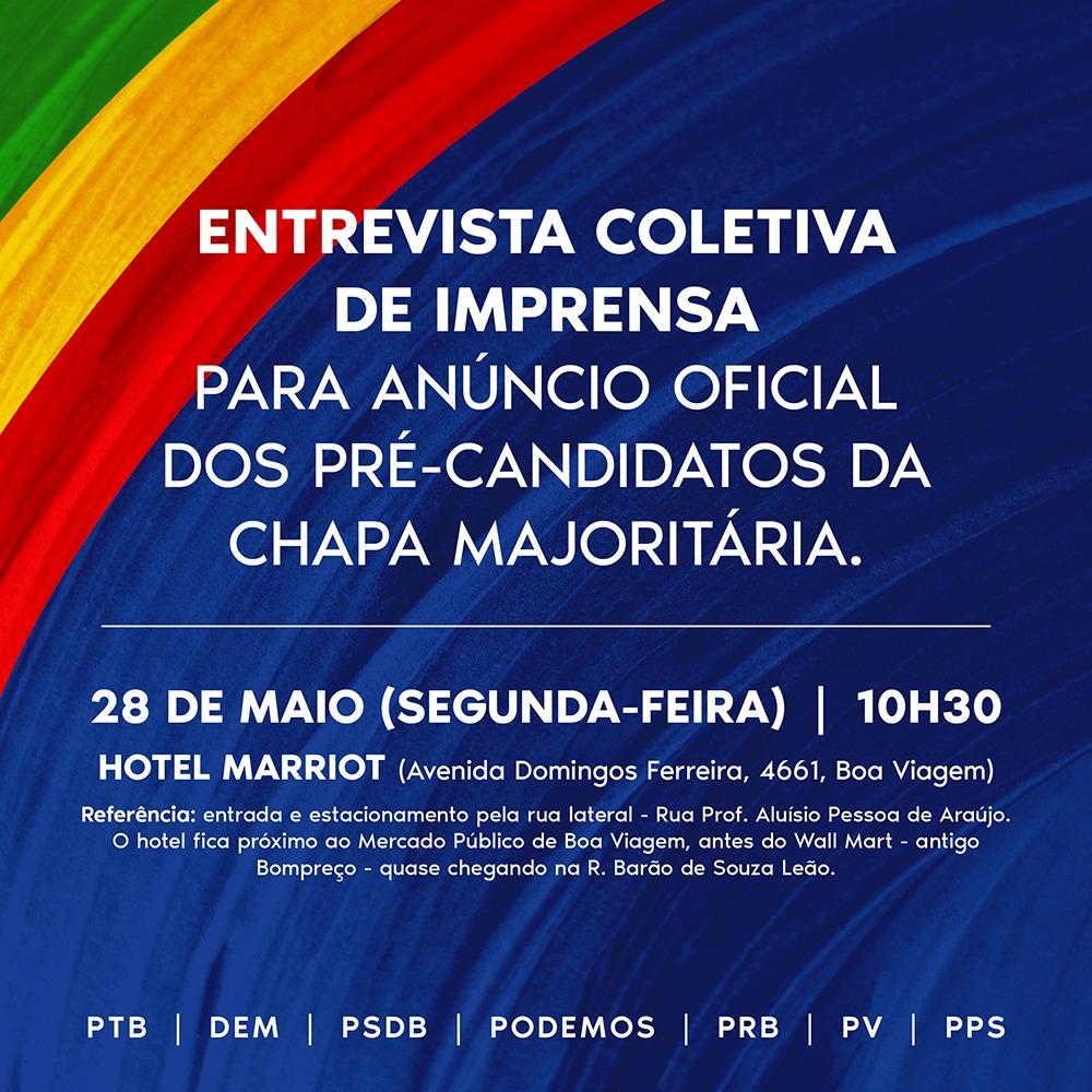 Leia mais sobre o artigo Oposição anuncia chapa majoritária nesta segunda