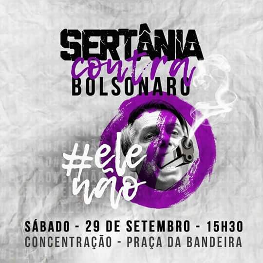 Leia mais sobre o artigo Sertânia realiza ato contra Bolsonaro neste sábado