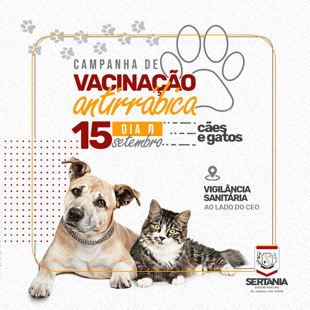 Leia mais sobre o artigo Vacinação antirrábica tem início em Sertânia