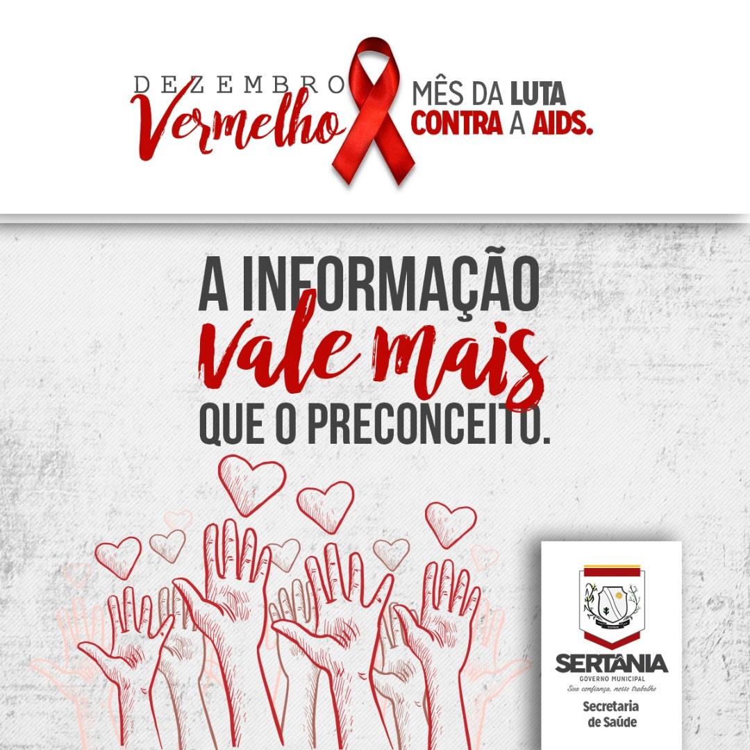 Leia mais sobre o artigo ﻿Sertânia realiza campanha Dezembro Vermelho