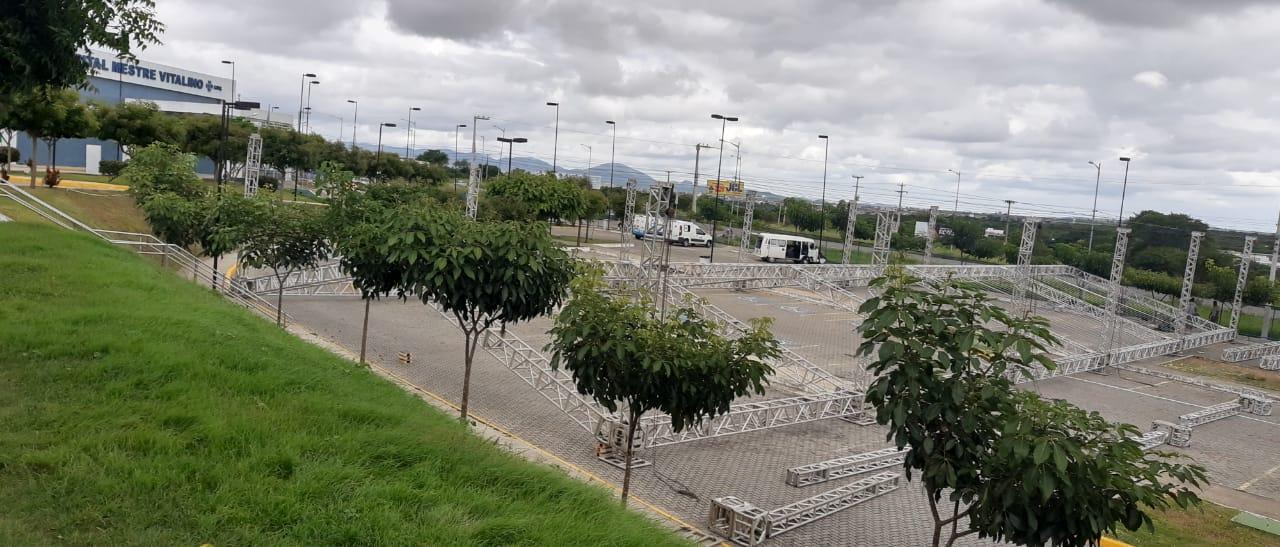 Leia mais sobre o artigo Governo do Estado inicia construção de três hospitais de campanha no interior e ampliação de unidade na RMR