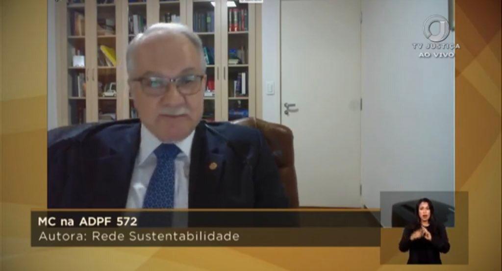 Leia mais sobre o artigo Relator no STF vota pela constitucionalidade do inquérito das fake news