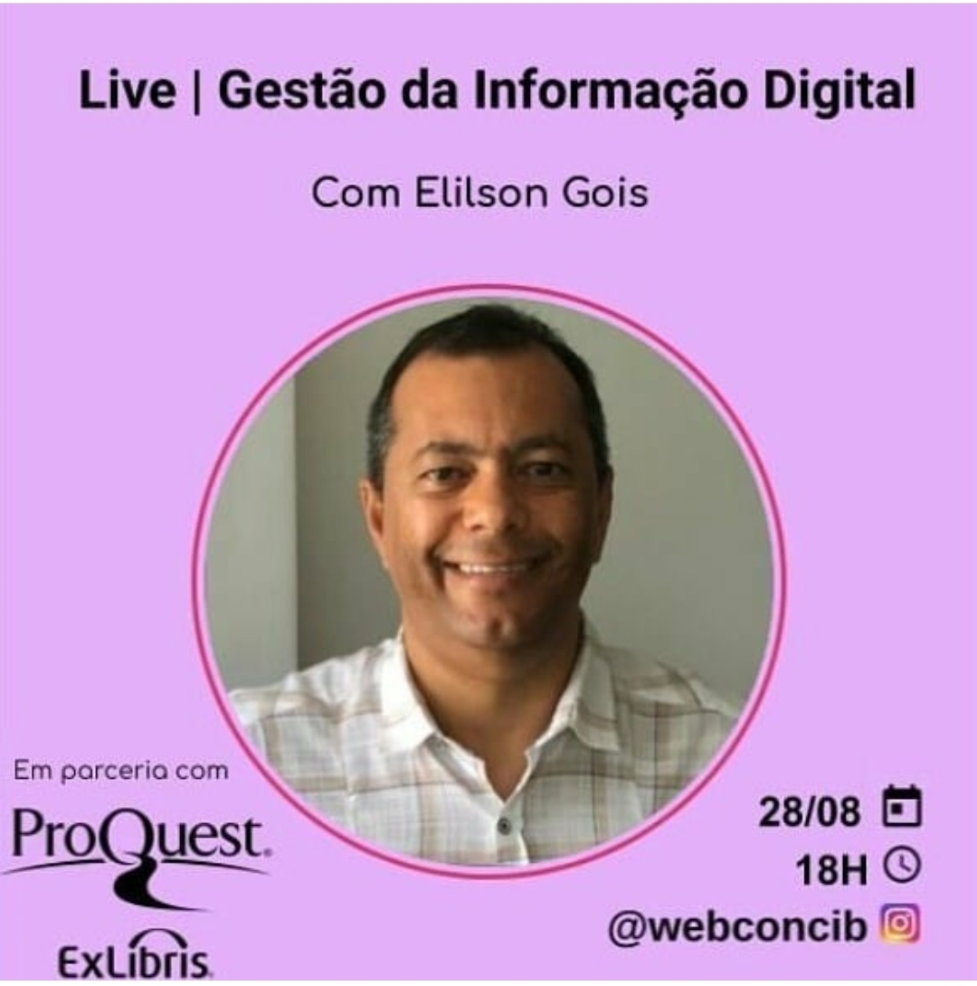 Leia mais sobre o artigo Gestão da Informação Digital é tema de live com Elilson Góis