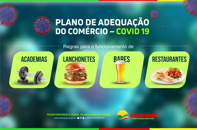 Leia mais sobre o artigo Arcoverde define protocolos para reabertura de bares, restaurantes, lanchonetes e academias de ginástica