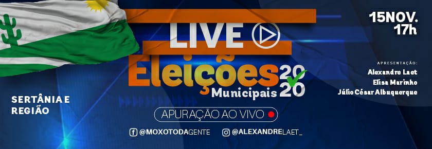 Leia mais sobre o artigo Blog Moxotó da Gente fará cobertura especial das Eleições 2020 neste domingo
