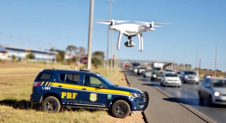 Leia mais sobre o artigo Polícia Rodoviária Federal passa a usar drones nas rodovias em Pernambuco