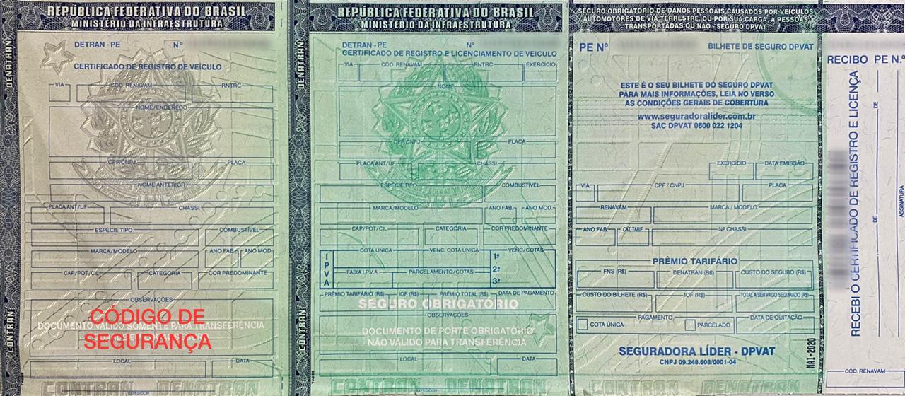 Leia mais sobre o artigo Nova regra para emissão do CRV (recibo/DUT)