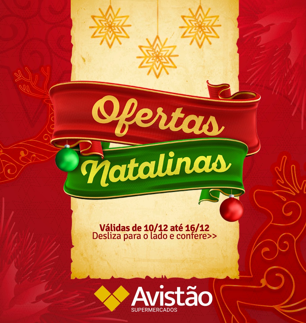 Leia mais sobre o artigo Confira novas as ofertas natalinas do Avistão Supermercado