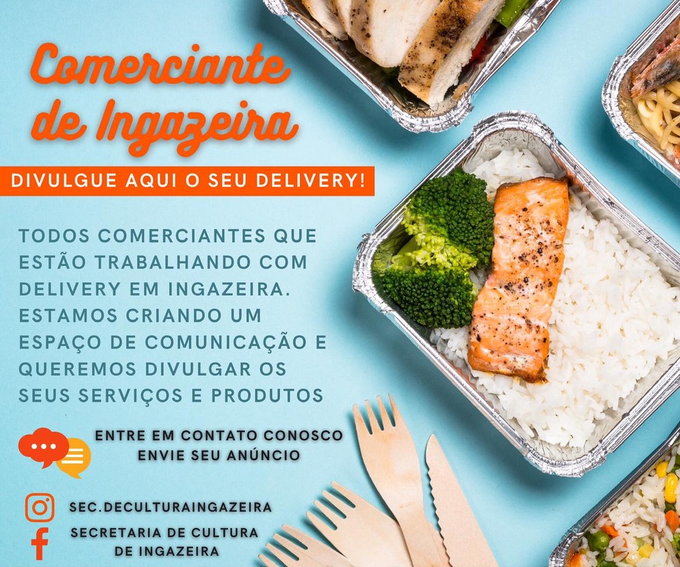 Leia mais sobre o artigo Ingazeira cria iniciativa para comerciantes divulgarem serviços de delivery durante a pandemia
