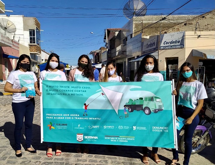 Leia mais sobre o artigo Prefeitura de Sertânia lança campanha contra o trabalho infantil