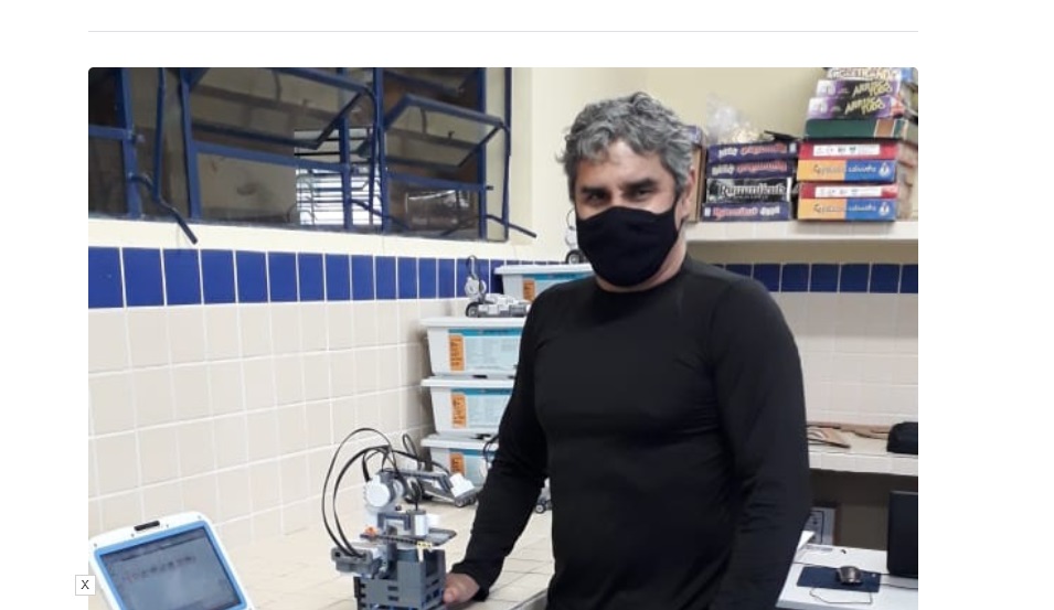 Leia mais sobre o artigo Professor cria robô capaz de ajudar no combate à Covid-19 no Sertão do Estado