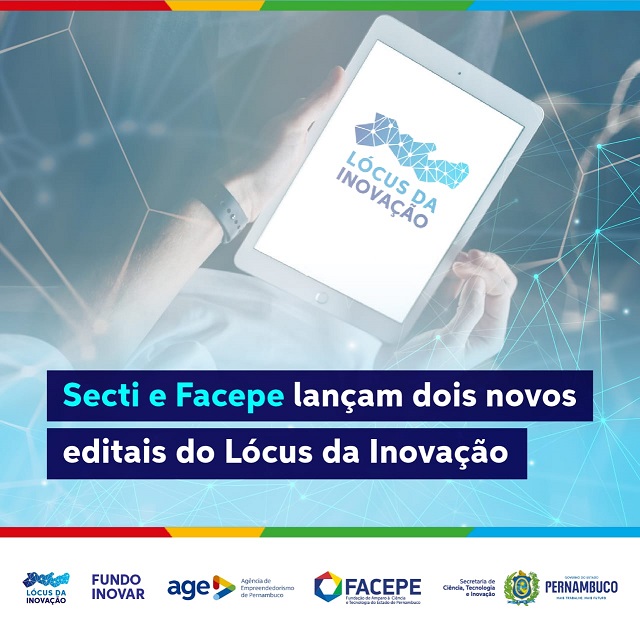 Leia mais sobre o artigo Secti e Facepe anunciam R$ 2,5 milhÃµes em investimentos para fortalecer ambientes de inovaÃ§Ã£o no Estado