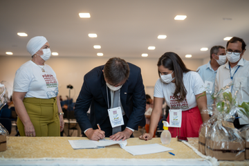 Leia mais sobre o artigo Amupe presente no FÃ³rum Prefeitas e Prefeitos do PajeÃº pelo Clima e pelas Ãguas