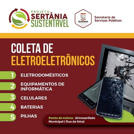 Leia mais sobre o artigo <strong>Sertânia Sustentável realiza coleta de resíduos eletroeletrônicos</strong>
