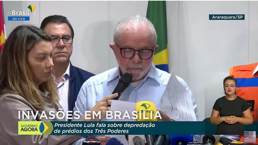 Leia mais sobre o artigo Lula decreta intervenção federal em Brasília depois de falha de segurança