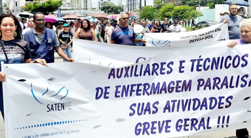 Leia mais sobre o artigo Sindicato anuncia greve geral para a próxima sexta-feira em favor do Piso Salarial da Enfermagem