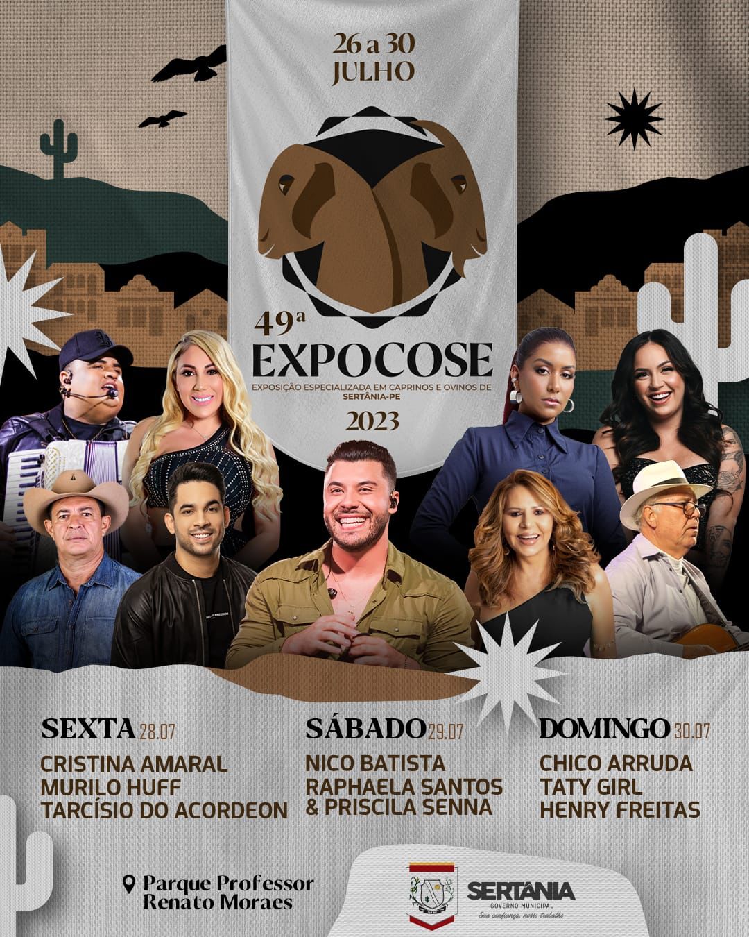 Leia mais sobre o artigo Priscila Senna é anunciada na programação oficial da 49ª Expocose