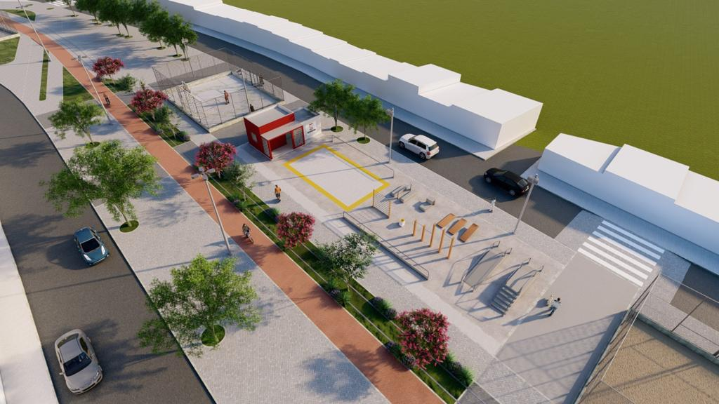 Leia mais sobre o artigo Ângelo Ferreira assina ordem de serviço para projeto da Via Parque em Sertânia