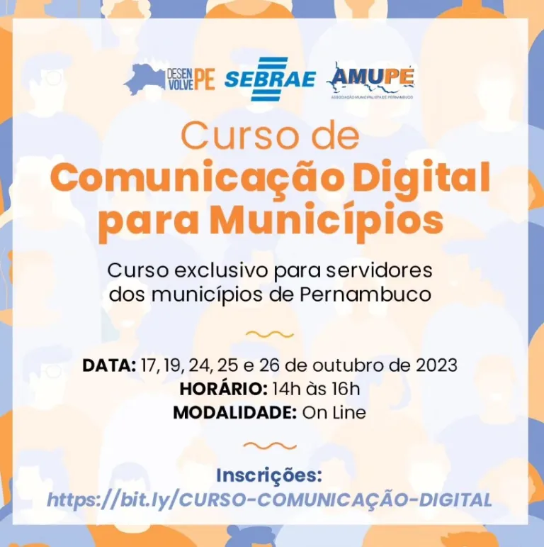 Leia mais sobre o artigo Amupe e Sebrae promovem curso de comunicação digital para municípios