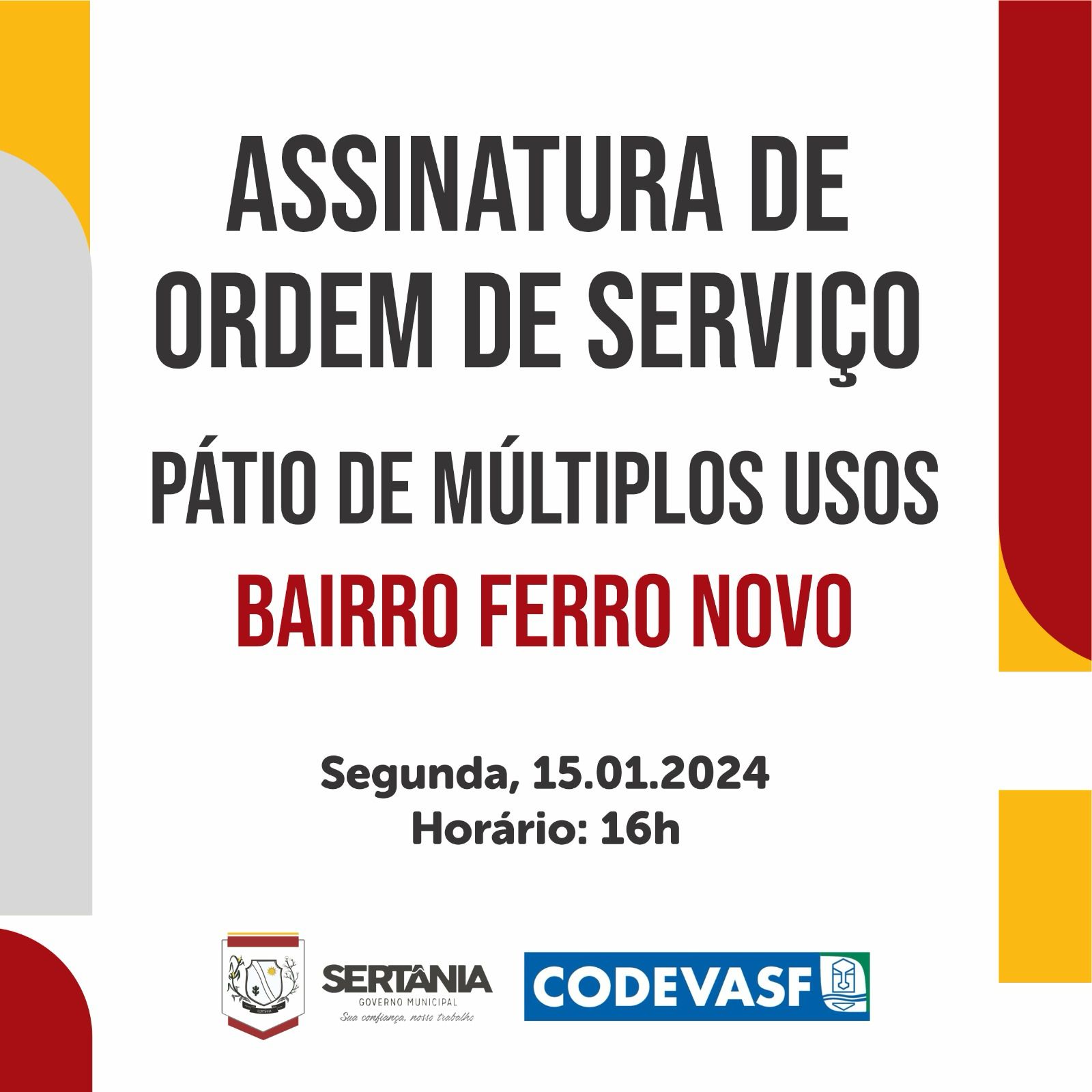 Leia mais sobre o artigo Codevasf e Governo Municipal de Sertânia celebram construção de pátio multiuso