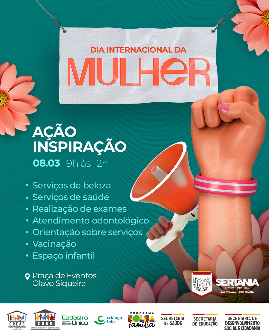 Leia mais sobre o artigo Sertânia realiza comemorações no mês das mulheres