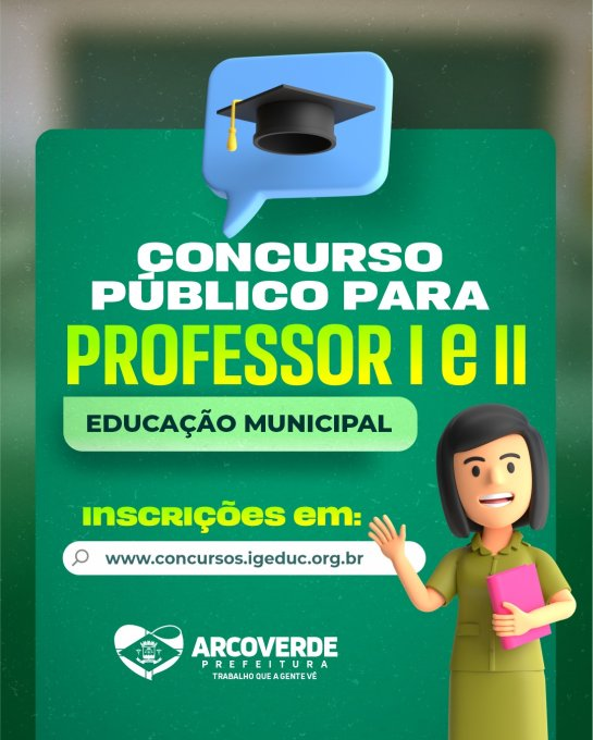 Leia mais sobre o artigo Prefeitura de Arcoverde abre concurso público para professor