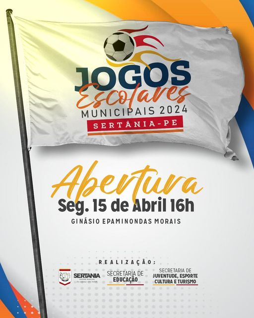 Leia mais sobre o artigo Sertânia: Jogos Escolares começam nesta segunda (15)