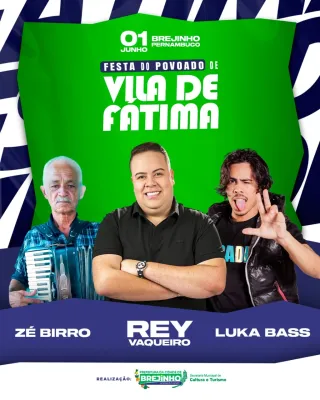 Leia mais sobre o artigo Prefeitura de Brejinho divulga programação da Festa do Povoado de Vila de Fátima