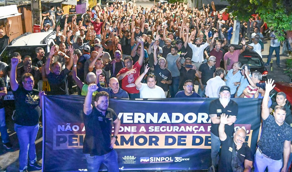 Leia mais sobre o artigo Policiais civis rejeitam proposta do Governo do Estado e prometem paralisação de 24h nesta quarta (3)