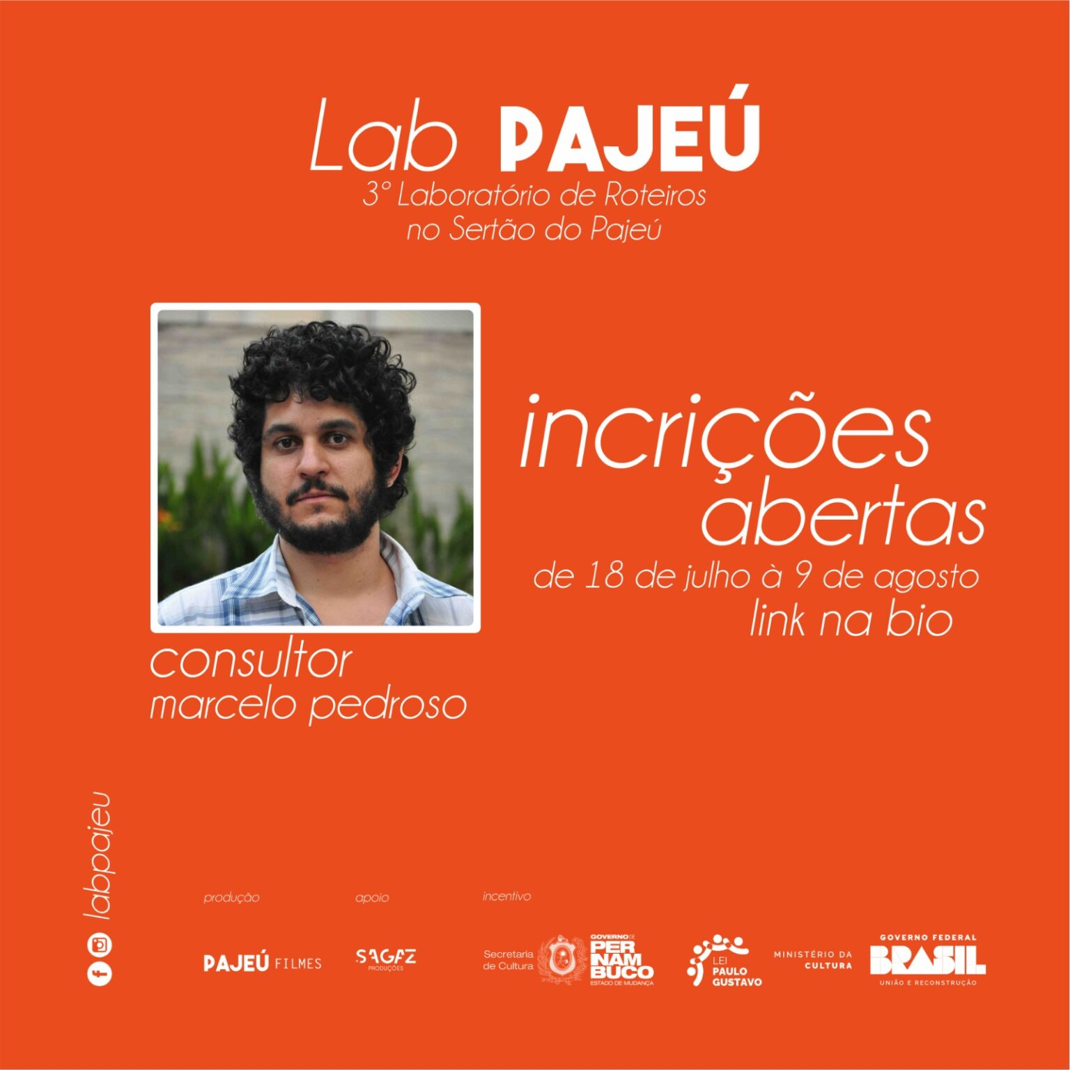 Leia mais sobre o artigo Inscrições abertas para laboratório gratuito de roteiros no Sertão do Pajeú