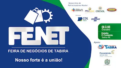 Leia mais sobre o artigo Abertura da FENET 2024 em Tabira/PE nesta sexta