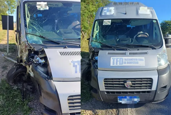 Leia mais sobre o artigo Van com pacientes de Afogados se envolve em acidente a caminho de Garanhuns