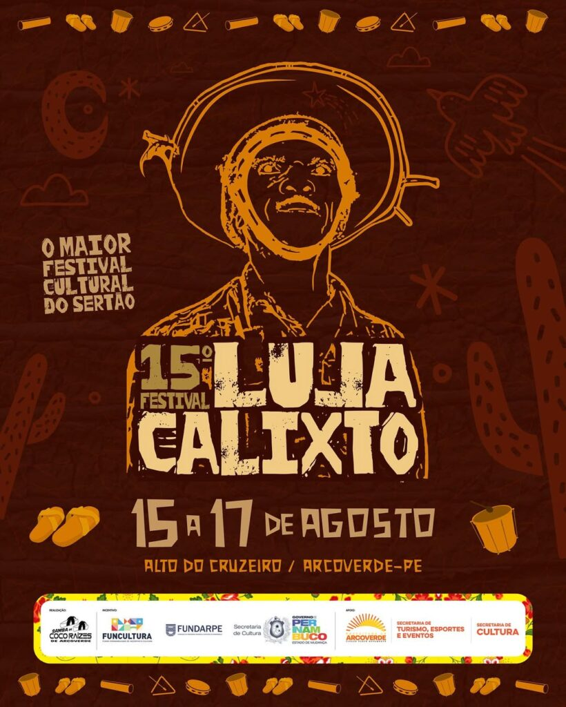 Leia mais sobre o artigo Arcoverde: Festival Lula Calixto chega à 15ª edição de 15 a 17 de agosto