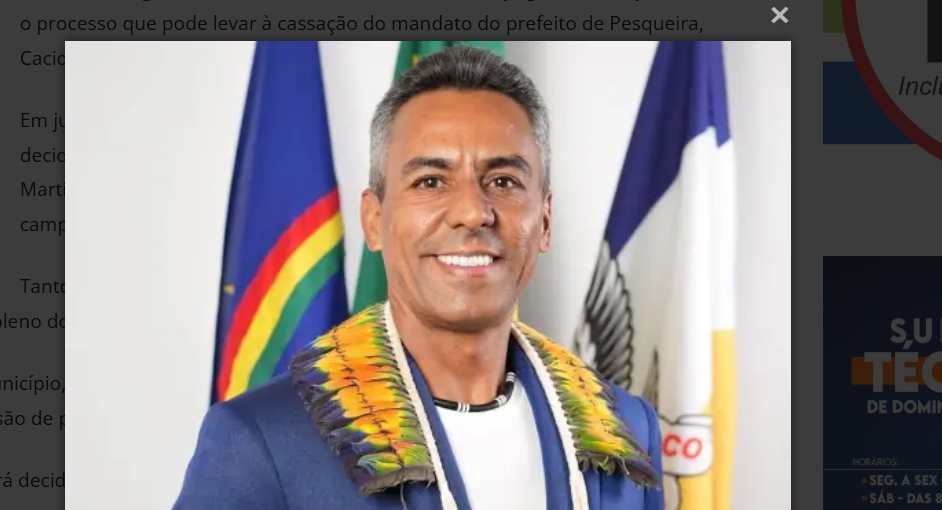 Leia mais sobre o artigo TRE-PE julga nesta terça recurso que pode cassar mandato do prefeito de Pesqueira