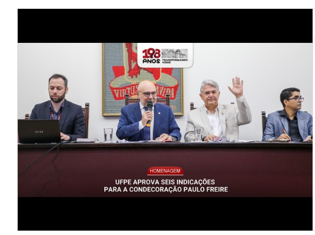 Leia mais sobre o artigo Coletivo de Professores Esperançar, com atuação em Sertânia, é homenageado pela UFPE com Condecoração Paulo Freire