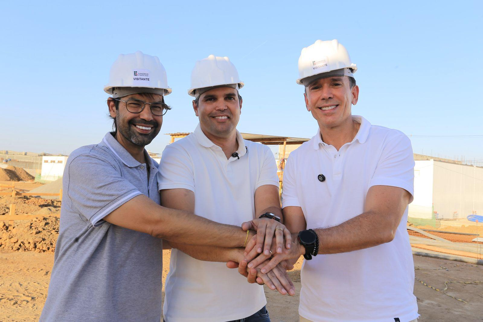 Leia mais sobre o artigo Diogo Moraes acompanha andamento de obras viabilizadas pelo Governo Federal em Santa Cruz do Capibaribe